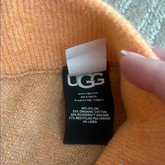 UGG Maliah Women's Checkered Tan Shorts - Picture 3 of 5